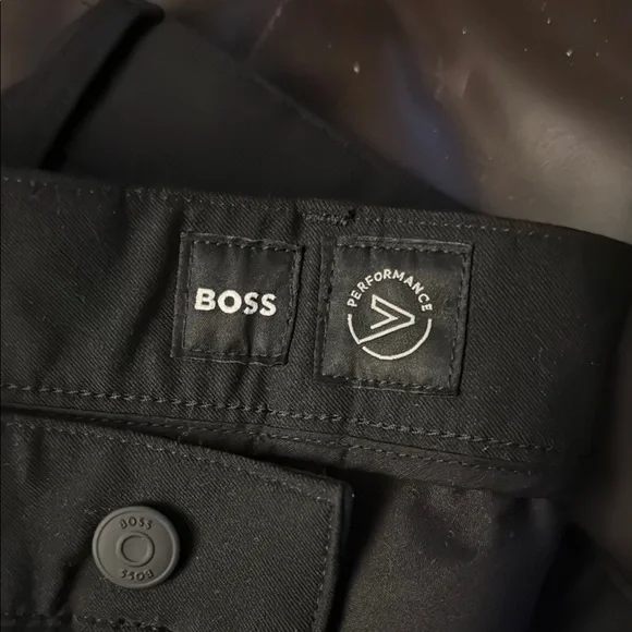 Hugo Boss Black Dress Pants Tailored Elegance - Picture 4 of 5